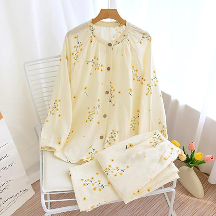 Damer bekväm bomulls-loungewear-set Mirla-Eva Jonsson