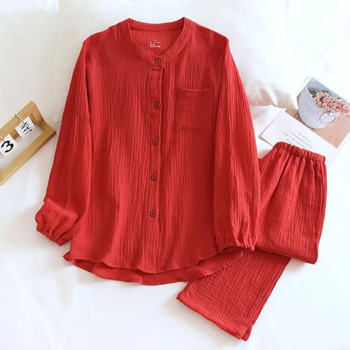 Damer bekväm bomulls-loungewear-set Mirla-Eva Jonsson