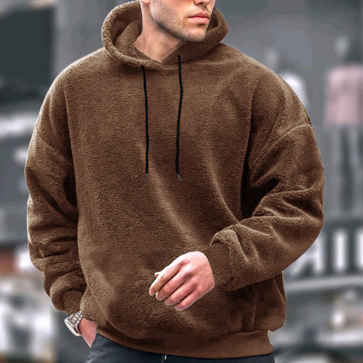 Damer bekväm fleece-hoodie och shorts set Mirla-Eva Jonsson