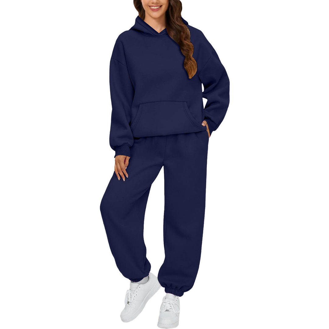 Damer bekväm hooded fritidsdräkt Mirla-Eva Jonsson