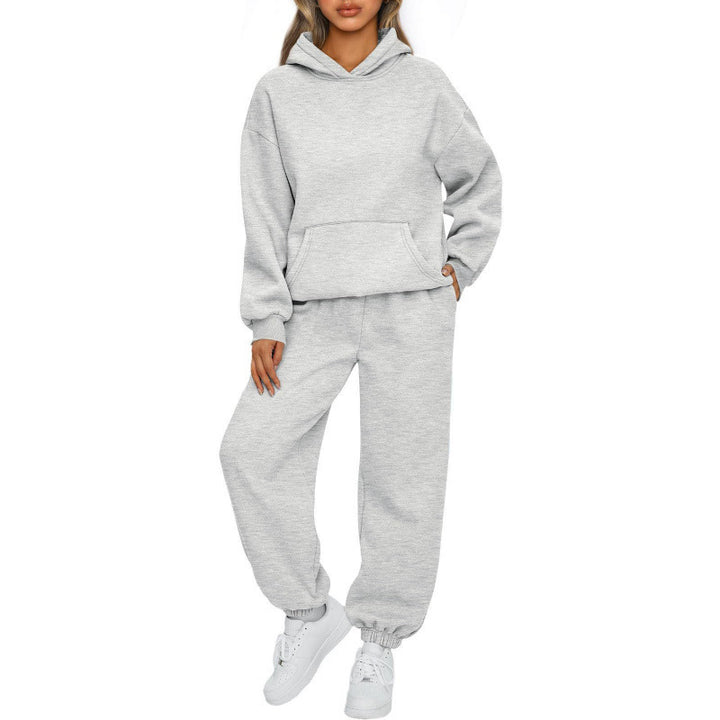 Damer bekväm hoodie och joggingbyxor set Eva Jonsson-Eva Jonsson