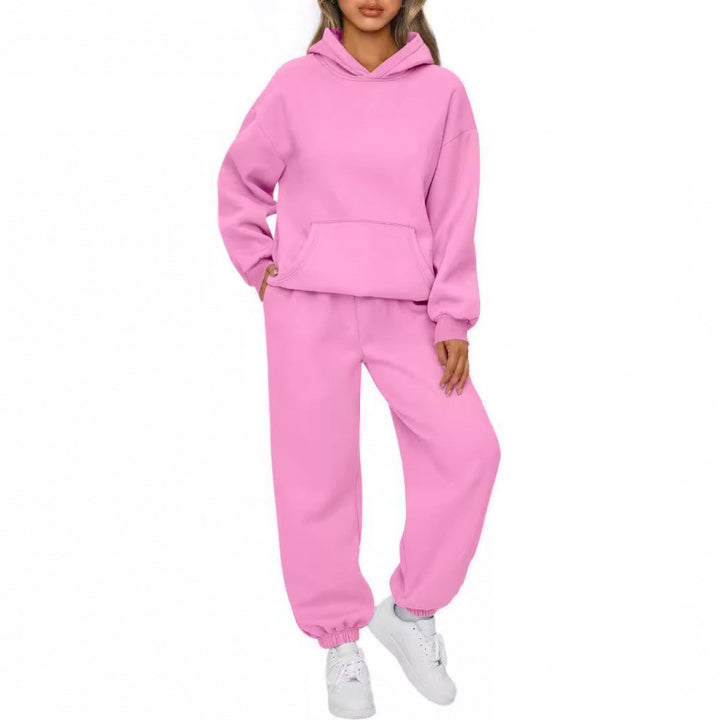 Damer bekväm hoodie och joggingbyxor set Eva Jonsson-Eva Jonsson