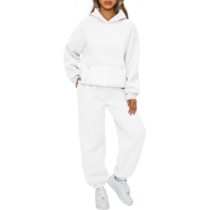 Damer bekväm hoodie och joggingbyxor set Eva Jonsson-Eva Jonsson
