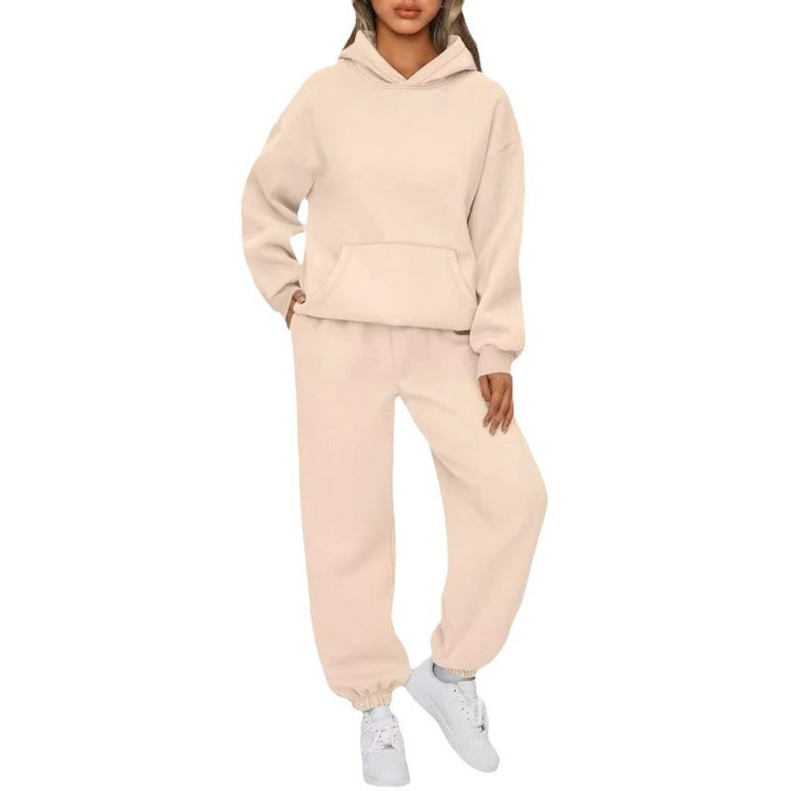 Damer bekväm hoodie och joggingbyxor set Eva Jonsson-Eva Jonsson