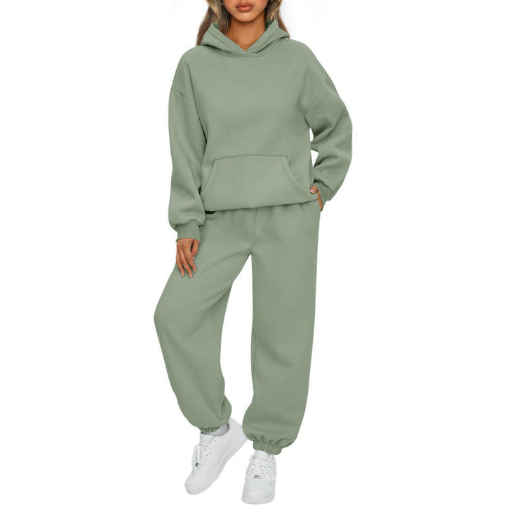 Damer bekväm hoodie och joggingbyxor set Eva Jonsson-Eva Jonsson