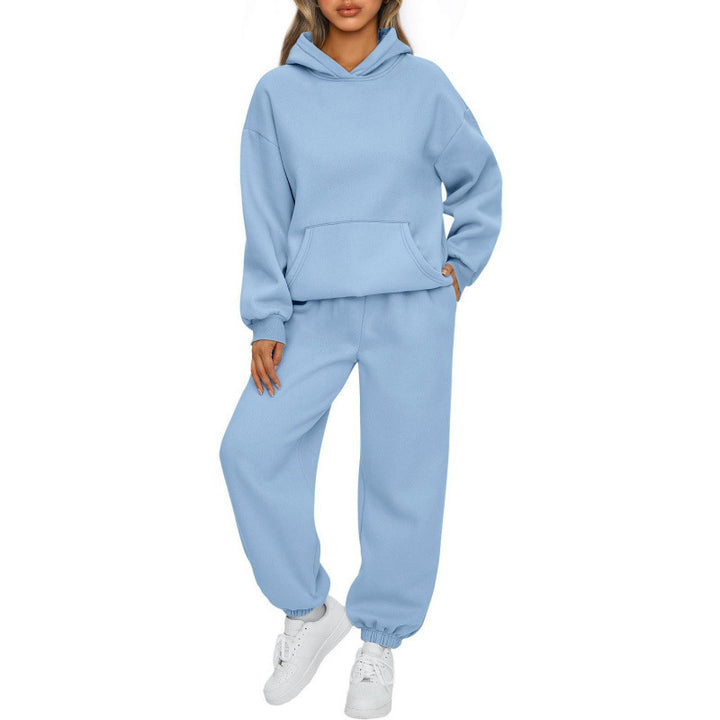 Damer bekväm hoodie och joggingbyxor set Eva Jonsson-Eva Jonsson
