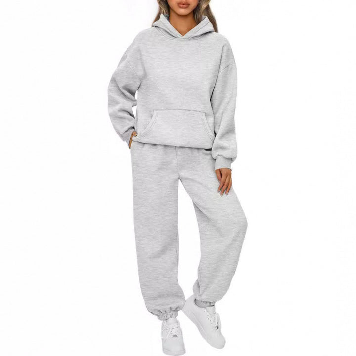 Damer bekväm hoodie och joggingbyxor set Eva Jonsson-Eva Jonsson