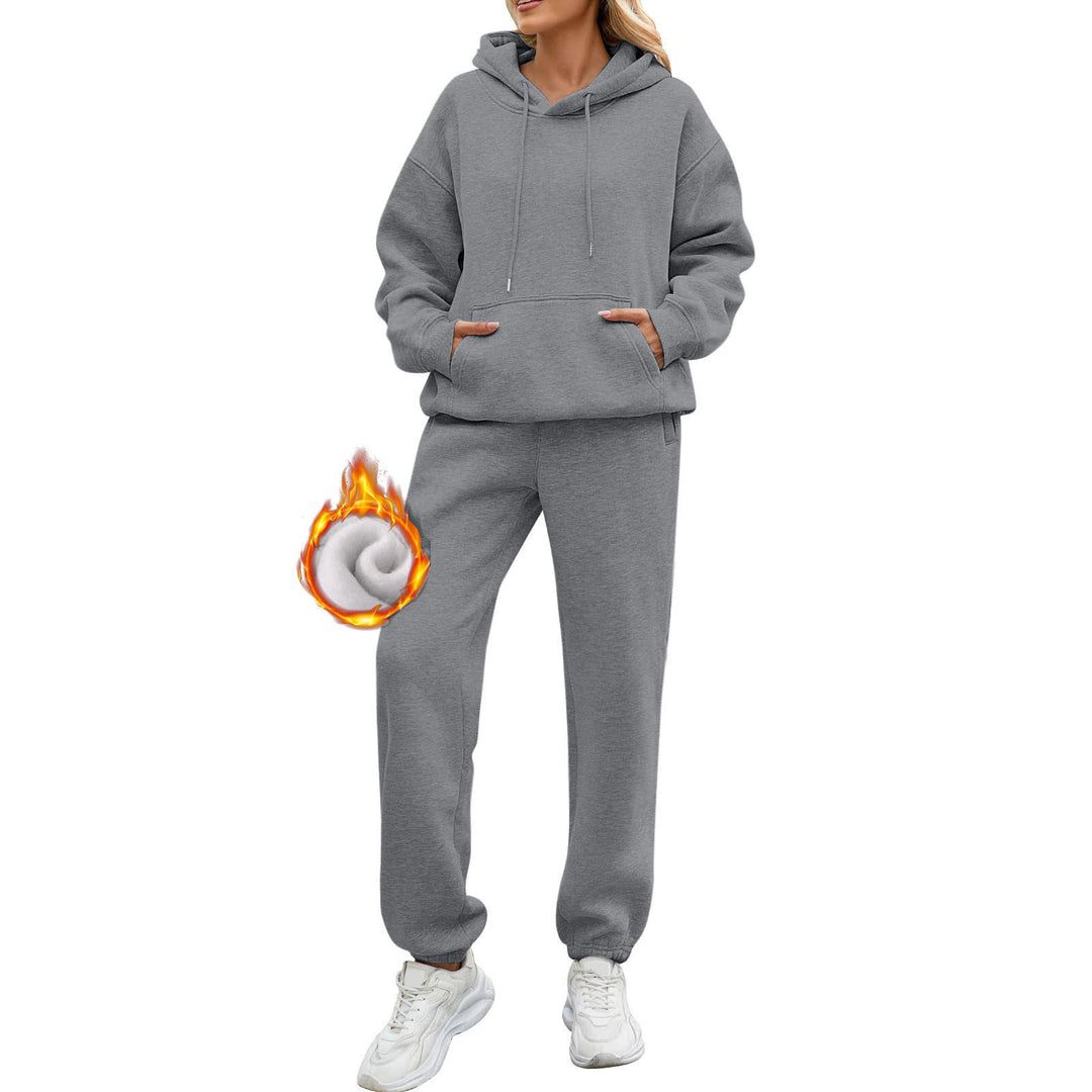 Damer bekväm hoodie och joggingbyxor set Mirla-Eva Jonsson