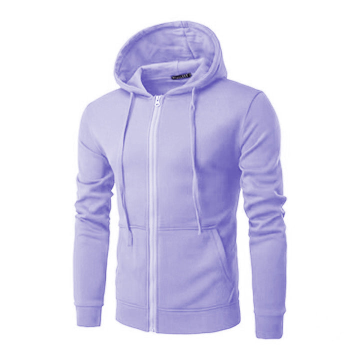 Damer bekväm hoodie-sweatjacka med genomgående dragkedja och sidofickor Mirla-Eva Jonsson