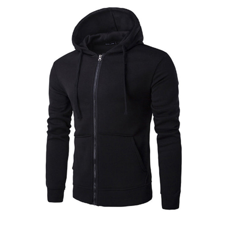 Damer bekväm hoodie-sweatjacka med genomgående dragkedja och sidofickor Mirla-Eva Jonsson