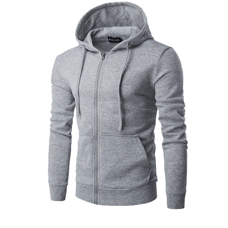 Damer bekväm hoodie-sweatjacka med genomgående dragkedja och sidofickor Mirla-Eva Jonsson