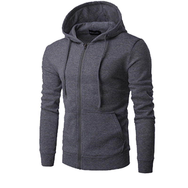 Damer bekväm hoodie-sweatjacka med genomgående dragkedja och sidofickor Mirla-Eva Jonsson
