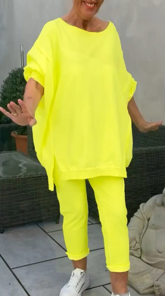 Damer bekväm och avslappnad fritidsdräkt Mirla-Eva Jonsson