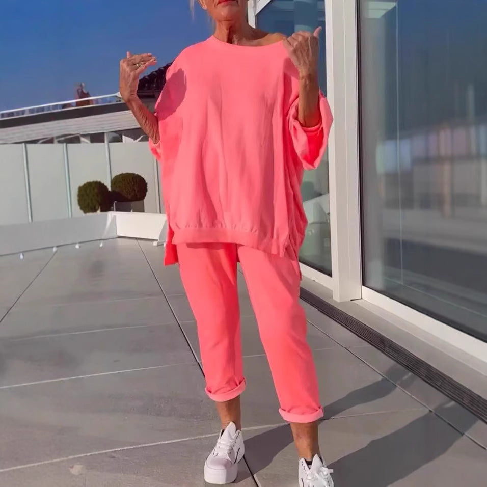 Damer bekväm och avslappnad fritidsdräkt Mirla-Eva Jonsson