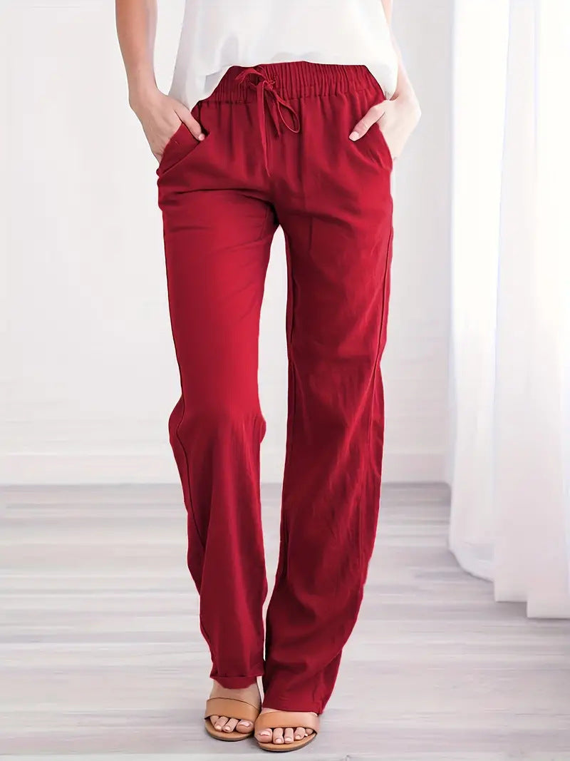 Damer bekväm och elegant fritidsbyxa Mirla-Eva Jonsson