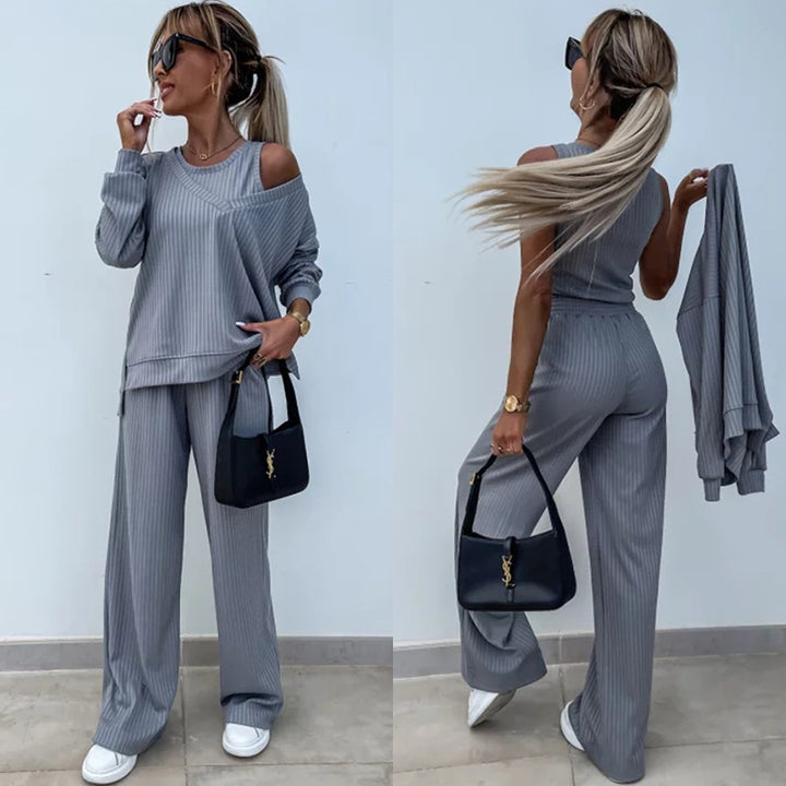 Damer bekväm och elegant loungewear-set Mirla-Eva Jonsson