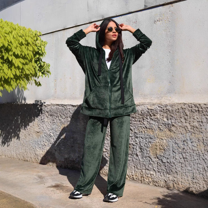 Damer bekväm och stilfull hoodie Eva Jonsson-Eva Jonsson
