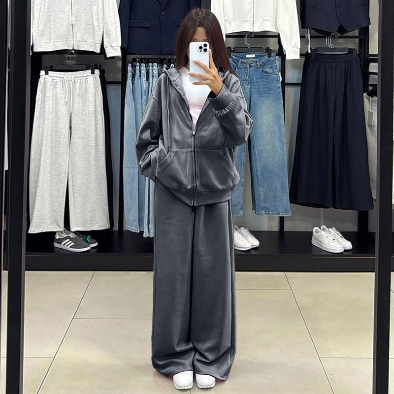Damer bekväm och stilfull hoodie set Mirla-Eva Jonsson