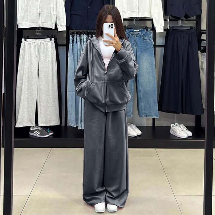 Damer bekväm och stilfull hoodie set Mirla-Eva Jonsson