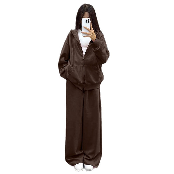 Damer bekväm och stilfull hoodie set Mirla-Eva Jonsson