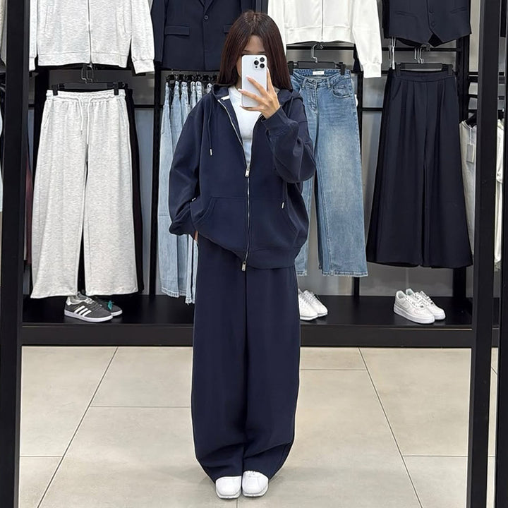 Damer bekväm och stilfull hoodie set Mirla-Eva Jonsson