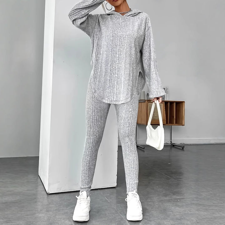 Damer bekväm och trendig loungewear-dräkt Mirla-Eva Jonsson