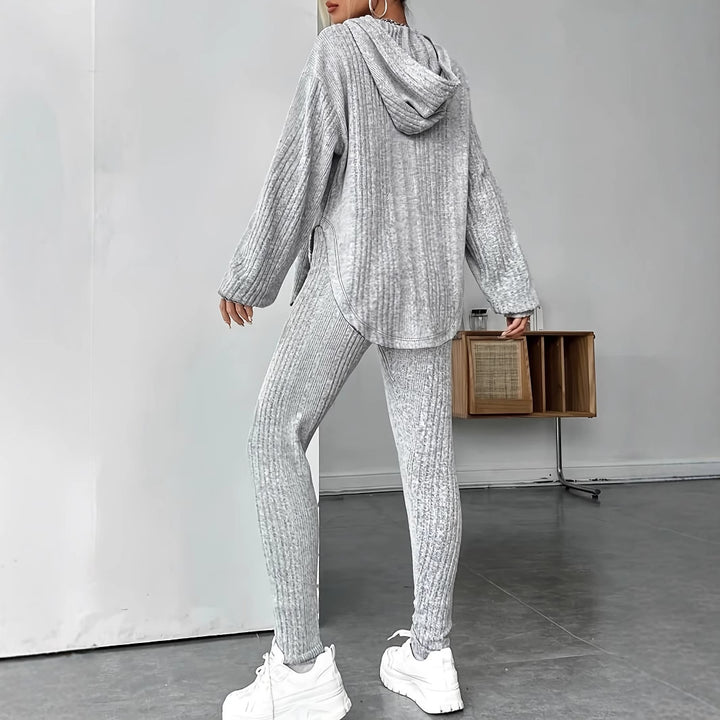 Damer bekväm och trendig loungewear-dräkt Mirla-Eva Jonsson