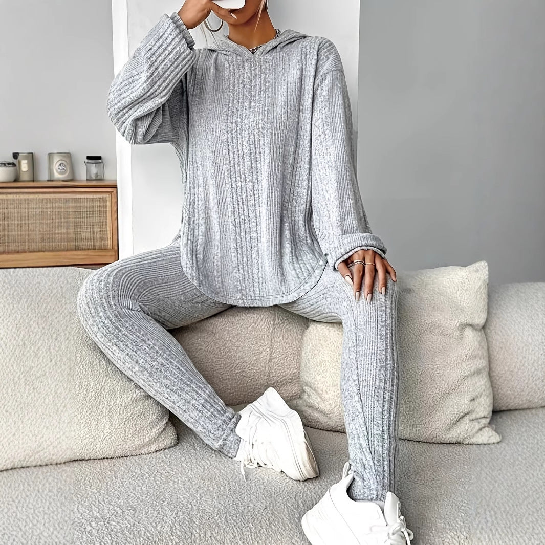 Damer bekväm och trendig loungewear-dräkt Mirla-Eva Jonsson