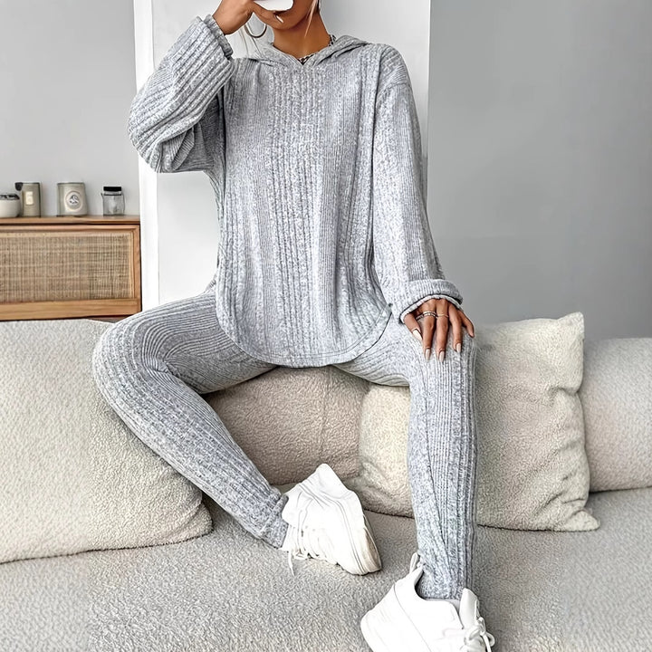 Damer bekväm och trendig loungewear-dräkt Mirla-Eva Jonsson