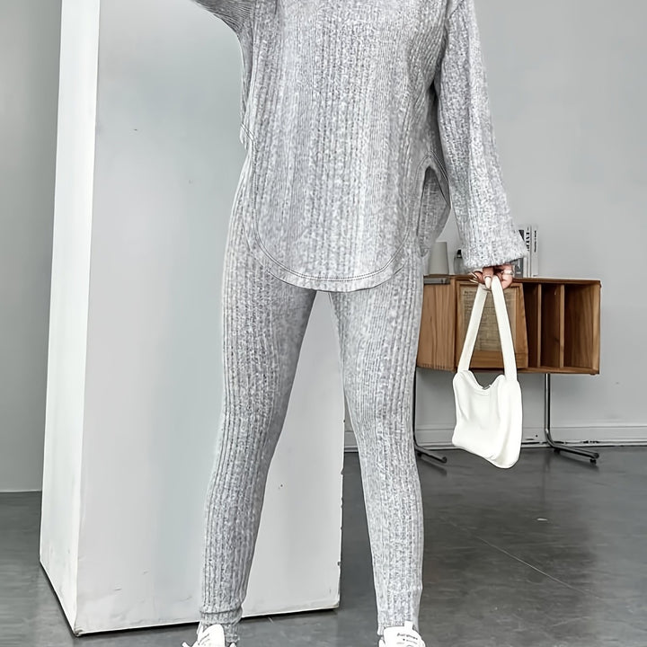 Damer bekväm och trendig loungewear-dräkt Mirla-Eva Jonsson