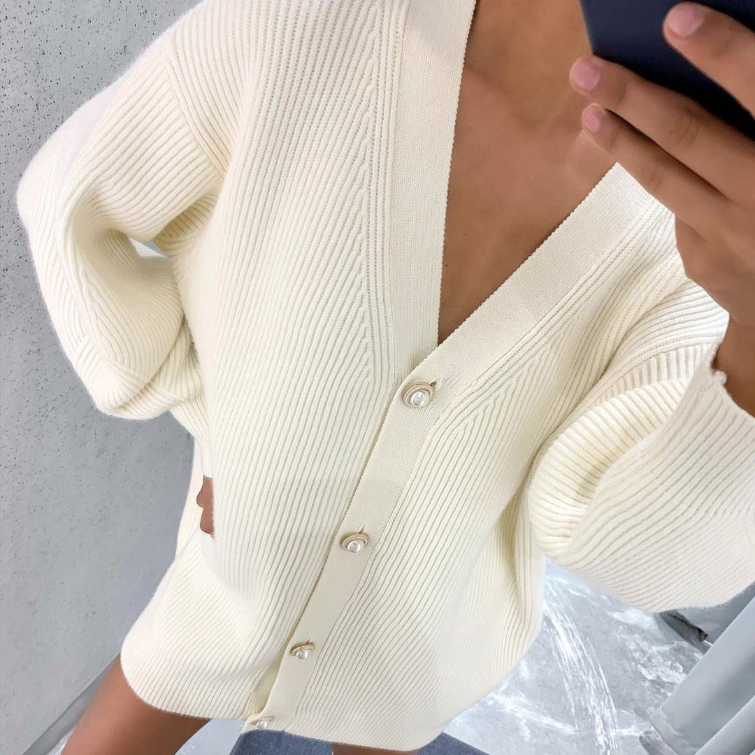 Damer bekväm oversize-kardigan Mirla-Eva Jonsson