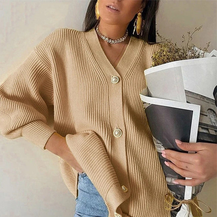 Damer bekväm oversize-kardigan Mirla-Eva Jonsson