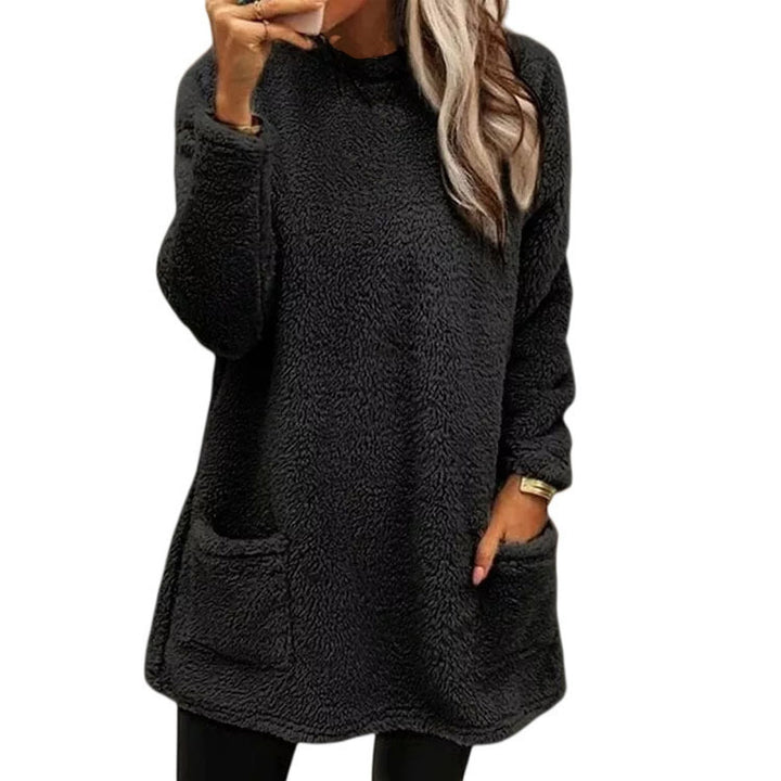 Damer bekväm oversized hoodie med fickor Mirla-Eva Jonsson