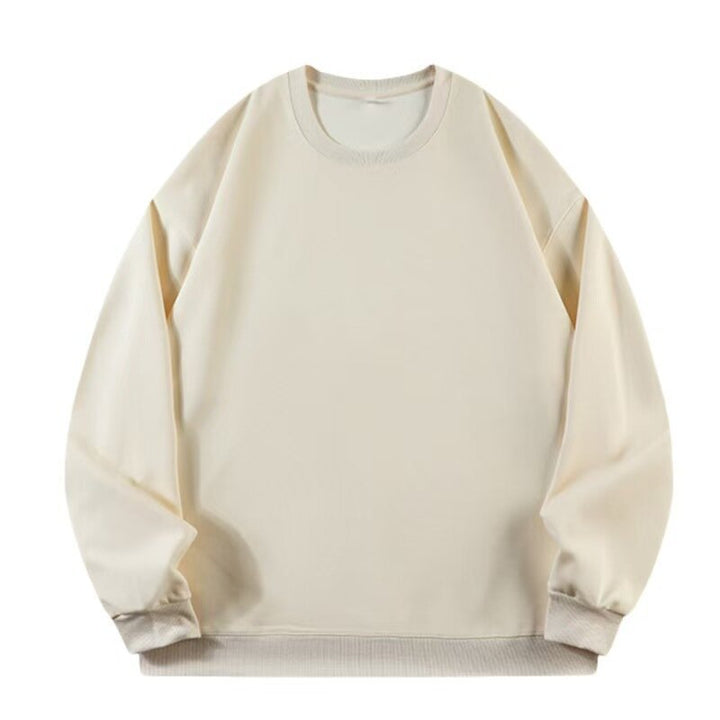 Damer bekväm oversized sweatshirt med rundhals och elastiska manschetter Eva Jonsson-Eva Jonsson