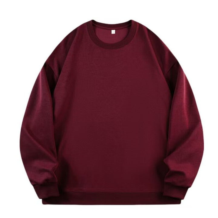 Damer bekväm oversized sweatshirt med rundhals och elastiska manschetter Eva Jonsson-Eva Jonsson