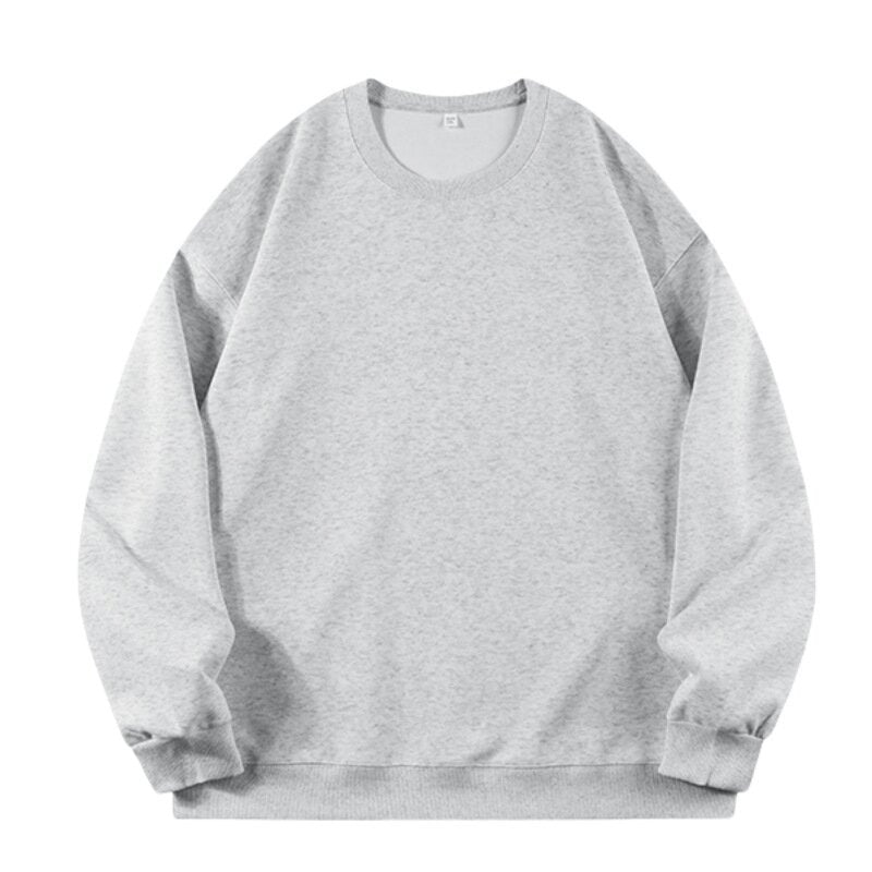 Damer bekväm oversized sweatshirt med rundhals och elastiska manschetter Eva Jonsson-Eva Jonsson