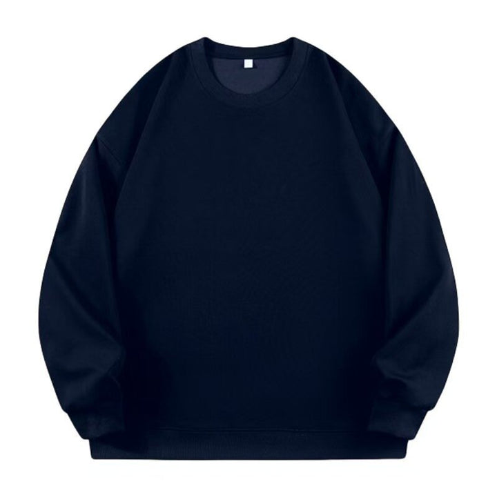 Damer bekväm oversized sweatshirt med rundhals och elastiska manschetter Eva Jonsson-Eva Jonsson