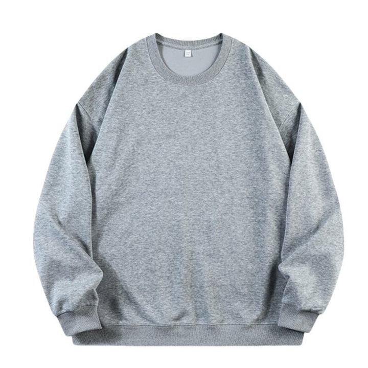 Damer bekväm oversized sweatshirt med rundhals och elastiska manschetter Eva Jonsson-Eva Jonsson