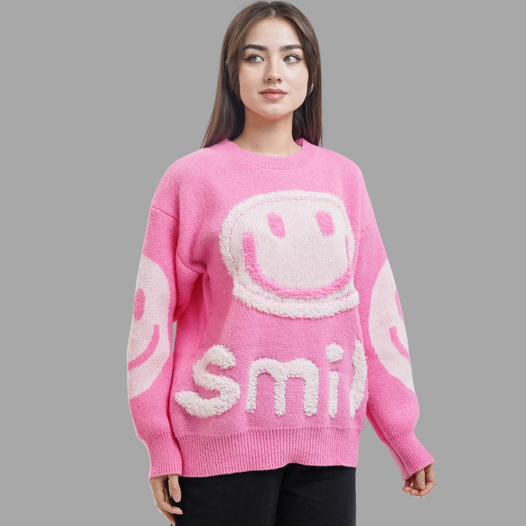 Damer bekväm oversized-tröja med avslappnad grafikdesign Mirla-Eva Jonsson
