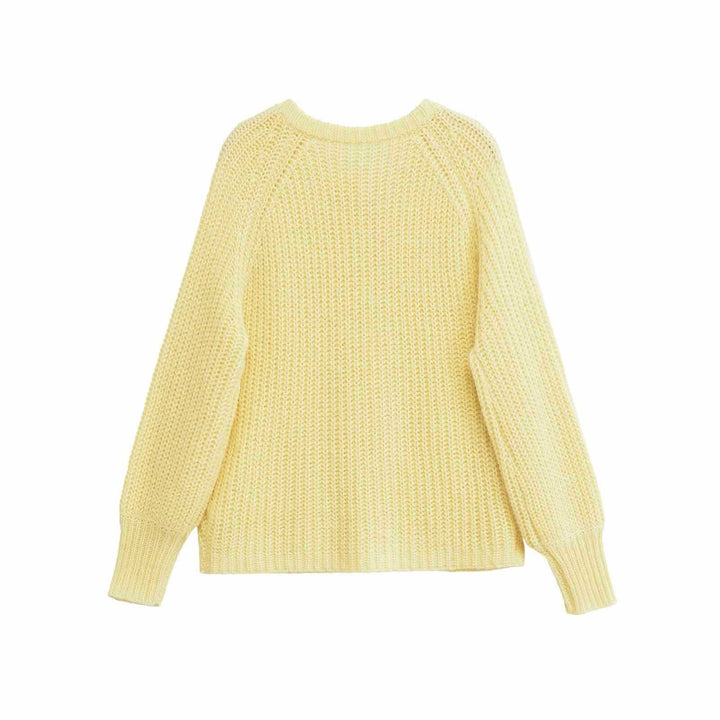 Damer bekväm stickad cardigan Mirla-Eva Jonsson