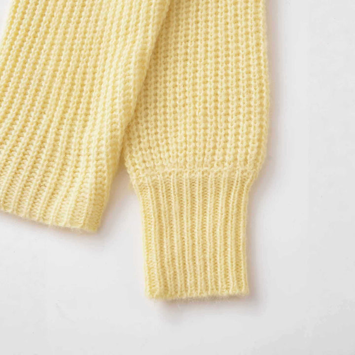 Damer bekväm stickad cardigan Mirla-Eva Jonsson