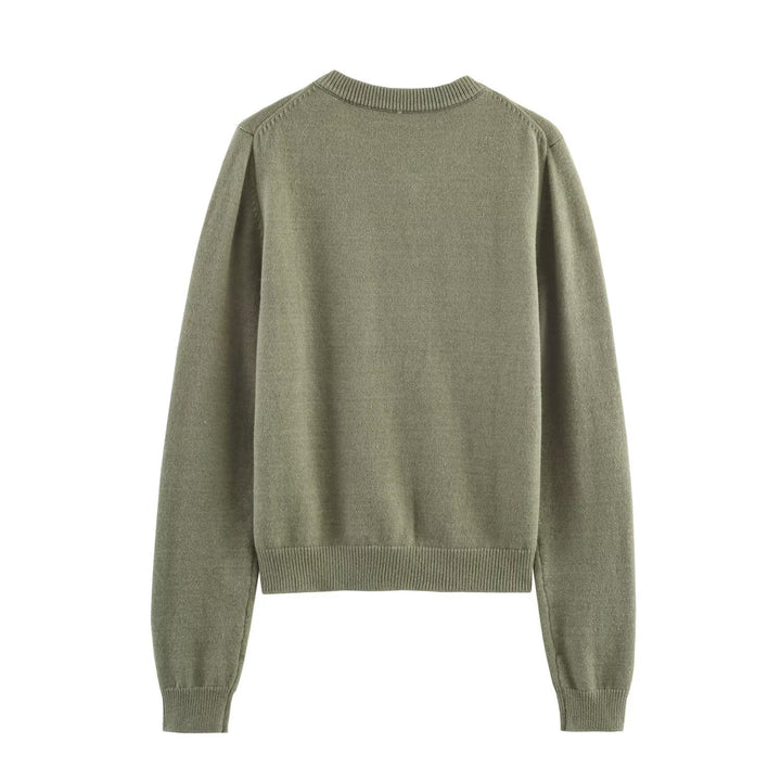 Damer bekväm stickad cardigan Mirla-Eva Jonsson