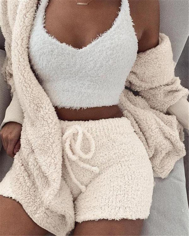 Damer bekväm stickad loungewear-set Mirla-Eva Jonsson