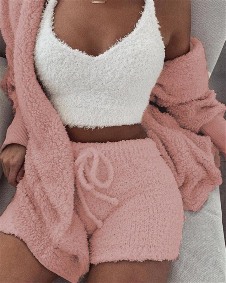 Damer bekväm stickad loungewear-set Mirla-Eva Jonsson