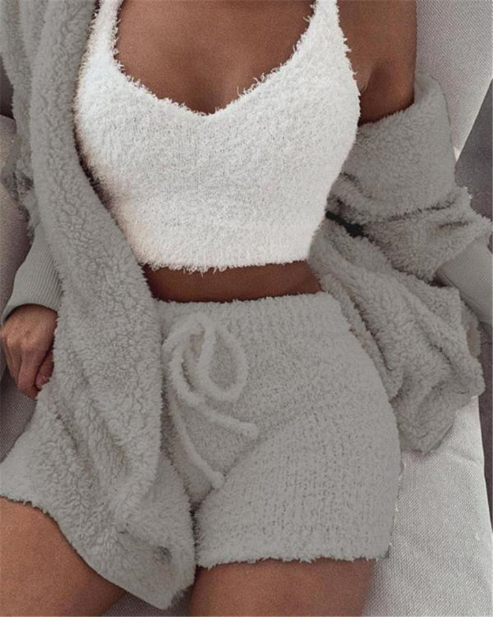 Damer bekväm stickad loungewear-set Mirla-Eva Jonsson