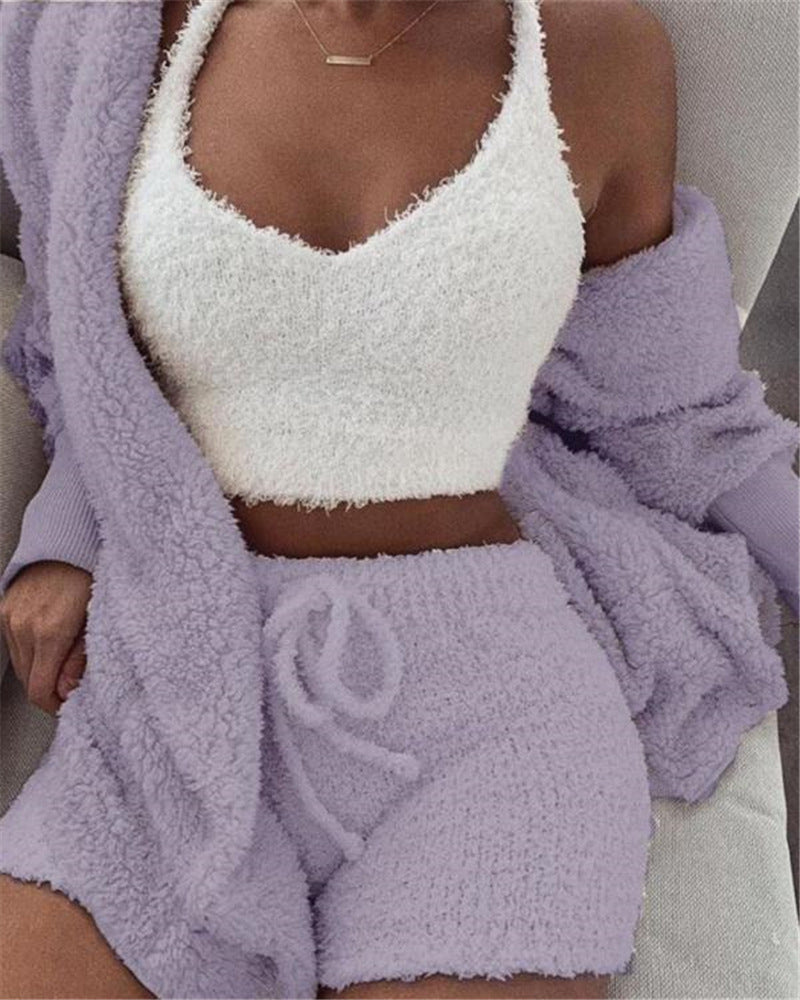 Damer bekväm stickad loungewear-set Mirla-Eva Jonsson