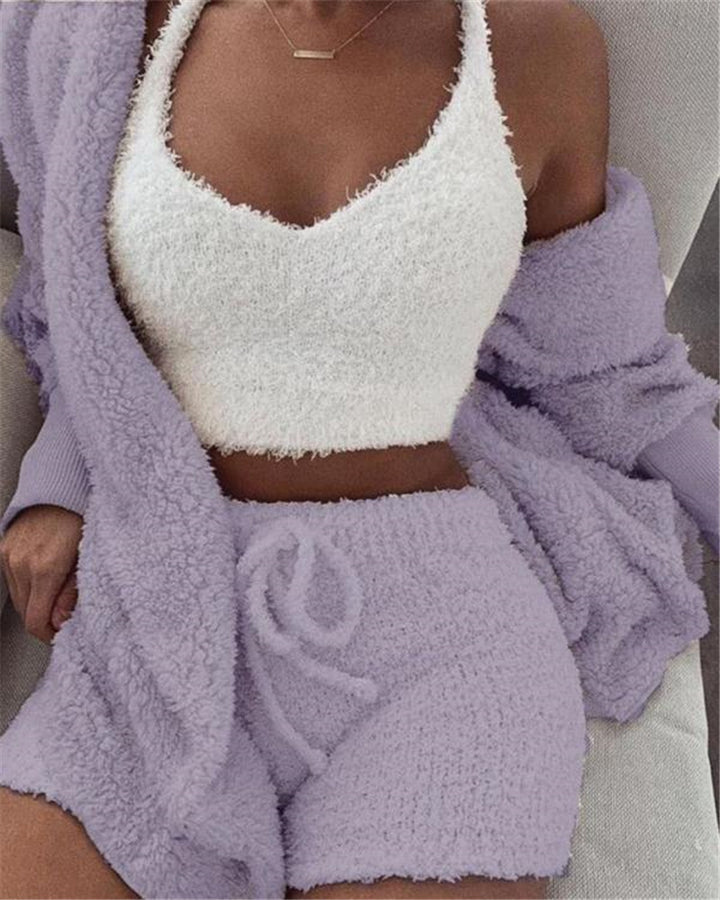 Damer bekväm stickad loungewear-set Mirla-Eva Jonsson