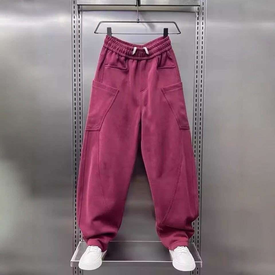 Damer bekväm sweatpants med cargo-fickor Mirla-Eva Jonsson
