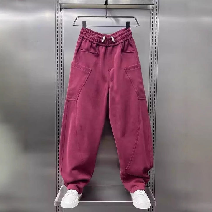 Damer bekväm sweatpants med cargo-fickor Mirla-Eva Jonsson