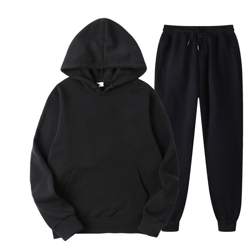 Damer bekväm sweatshirt och joggingset Mirla-Eva Jonsson